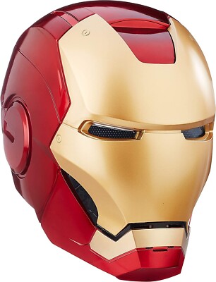 iron man electronic helmet ebay NEW Hasbro Marvel Legends Avengers Iron Man Electronic Helmet Prop Replica  Gear