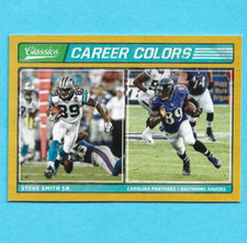 2017 Classics Career Colors Gold #CC-2 Steve Smith Sr. Panthers / Ravens