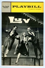 Vintage 1965 LUV at Boothe Theatre BROADWAY Playbill! Original Cast! Alan Arkin!