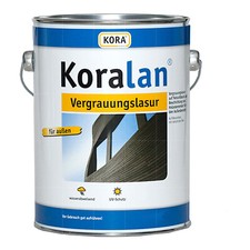 KORA Koralan Vergrauungslasur 10 LTR Holzlasu...