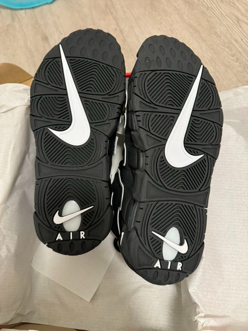 Nike Air More Uptempo Black White 414962-002 SZ 7 and 7.5 DS | eBay