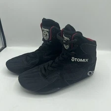 Otomix Stingray Black Bodybuilding Weightlifting MMA Grappling Shoes Sz 5 Men’s