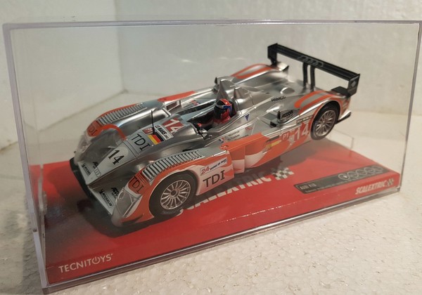 Slot Car Scx Scalextric A10027S300 Audi R10 #14B 24H Du Mans 2010 Kolles-image