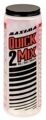 MAXIMA Quick-2-Mix 2T 2-Stroke Oil to Gas Ratio Mixer Pre-Mix Measuring Cup