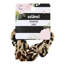 Scunci Hair Scrunchies, Assorted Designs, 1-Piece