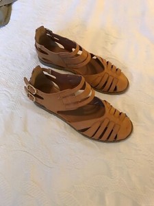 pink and pepper sandals