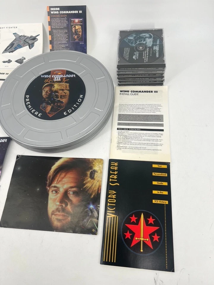 Wing Commander III Premiere Edition - English - PC CD-ROM - BIG Box Top - NEW - Image 3 of 4