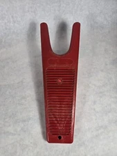Vintage Sheplers Red Boot Jack Remover Puller Scraper Cowboy Work Boots