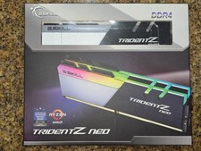 G.SKILL TridentZ NEO RGB 32GB 2x16GB 4000 MHz 16-16-16-36  B-Die DDR4 AMD 