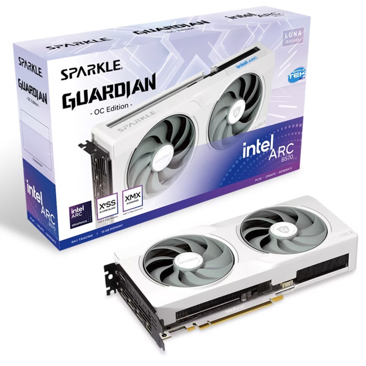 Sparkle Guardian OC Edition Luna Intel Arc B570 10GB GDDR6 160Bit