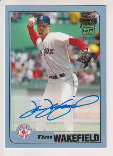 TIM WAKEFIELD 2017 TOPPS ARCHIVE BASEBALL AUTOGRAPH AUTO CARD #D 26/75