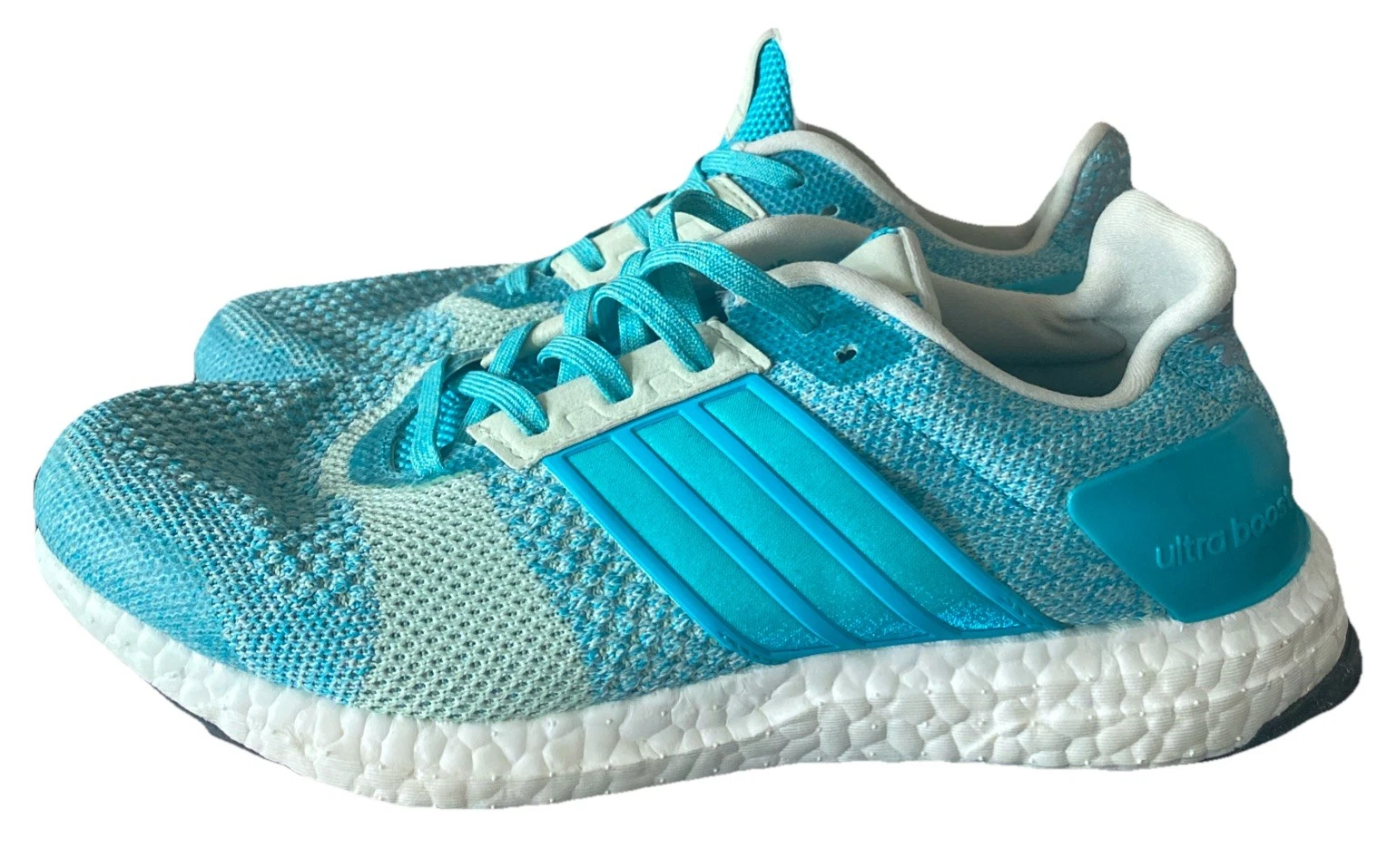 Adidas Scarpe Donna 7.5 Ultraboost ST Running Sneaker Lacci Ballerine BA7834 Blu
