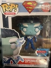 SUPERMAN (Blue) Funko #419 Exclusive! FALL CONVENTION Limited Edition W/Protect