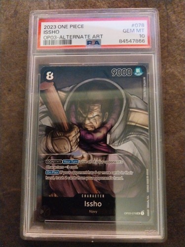 Issho (Alternate Art) graded PSA 10 for sale on eBay