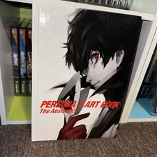 Persona 5 Art Book the Aesthetics Official Design Works Illustrations US Seller