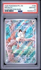 2025 POKEMON PFL EN-PHANTASMAL FLAMES ILLUSTRATION RARE #106 MEOWTH PSA 10