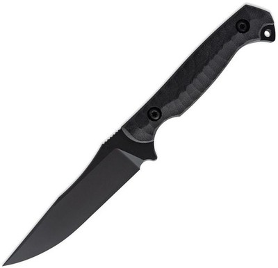 Toor Krypteia S Socom 4'' CPM-M4 Black Sculptured G10 Fixed Knife 64243