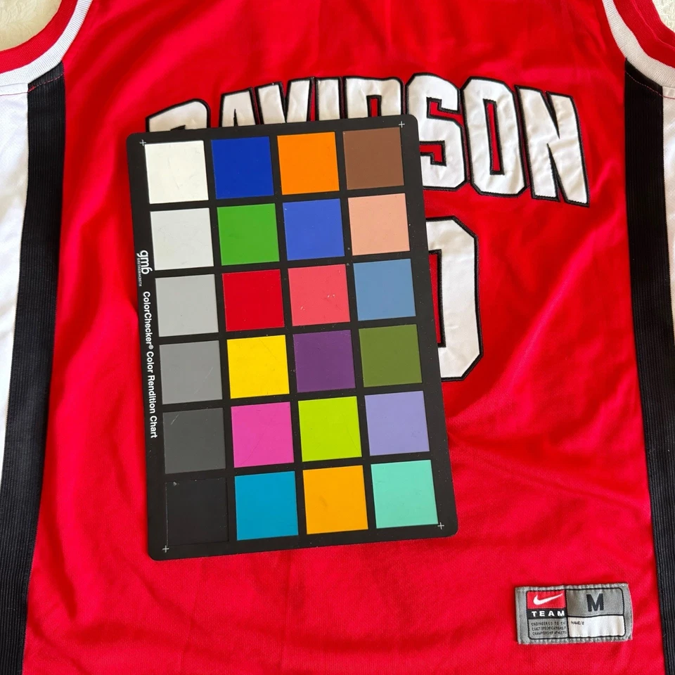 Nike Team Stephen Curry Jersey #30 Davidson Wildcats Red Medium NCAA Basketball - Image 3 of 4