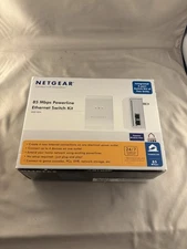 Netgear 85 Mbps Powerline Ethernet Switch Kit XEB1004-100NAS