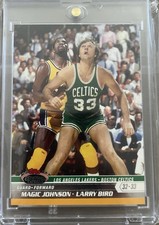 2007-08 Topps Stadium Club Magic Johnson/Larry Bird Celtics/Lakers #PP3 A42