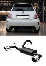 Duplex Sportauspuff für Fiat Abarth 595 Auspuff 100mm je Seite Ulter Sport Duplex Sportauspuff für Fiat Abarth 595 Auspuff 100mm je Seite Ulter Sport
