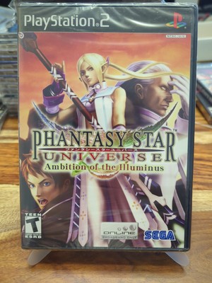 SEALED Phantasy Star Universe Ambition of the Illuminus (Sony PlayStation 2) PS2