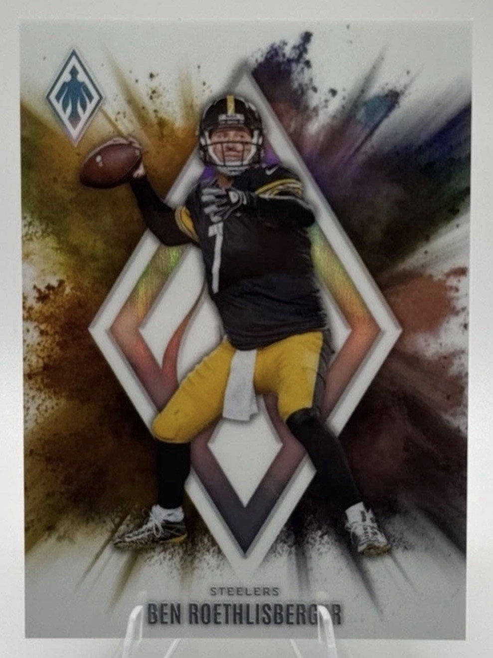 2025 Panini Phoenix - #23 Ben Roethlisberger Color Blast SSP Case Hit. *MINT*