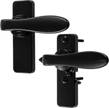 Ideal Security in-Swinging Storm Door Handle Set – for Inward-Opening Storm &...