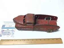 Vintage 1930s Wyandotte Pressed Steel Fire Truck Display or Restore