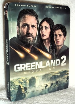 Greenland 2: Migration (4K/Blu-ray, 2026) NEW Gerard Butler Morena Baccarin epic