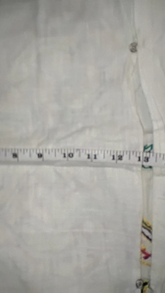 Antique Estate Indian Hand Embroidered Tapestry Patchwork Throw Pillow Case  - Image 3 of 4