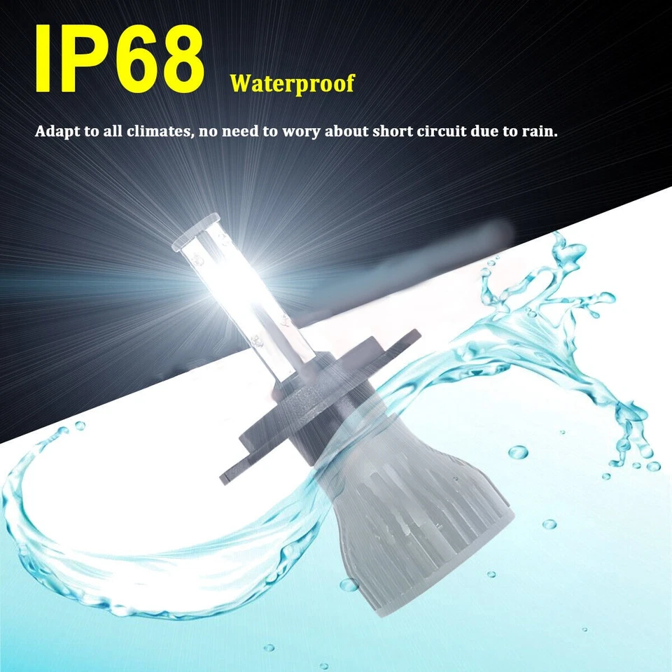 For TOYOTA T100 1993-1998 - 6000K 2PC 9003 LED Headlight High/Low Beam Bulbs Kit Foto 2 de 4