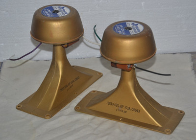 Vintage Pair of Jensen RP-103A Horn Tweeter speakers - Excellent !!