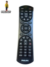 PHILIPS Universal Remote Control, Audio/Video 3 Devices - Black