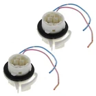 New For GM Light Socket 2-Wire Harness for 4157 3157 Bulbs Replacement 2pcs