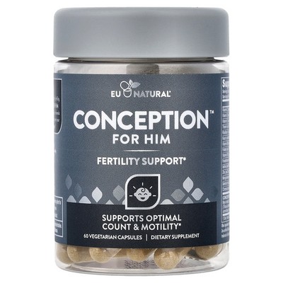 Conception  For Him, Fertility Support, 60 Vegetarian Capsules