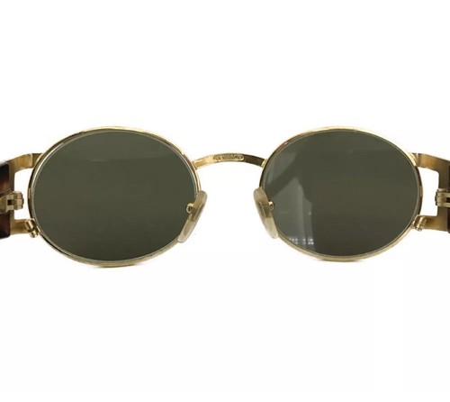 GIANNI VERSACE Medusa MOD S60 Eyewear Sunglasses Brown/Yellow Gold - Picture 6 of 8