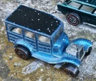 Hot Wheels Redline Light Blue Classic 31 Ford Woody Original Authentic HTF 1969