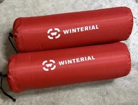 Winterial Lightweight, Self-Inflating Sleeping Pad, Camping Mat, Red X2
