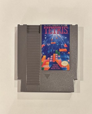 Tetris Nintendo Entertainment System NES Cartridge Only Authentic Tested NICE