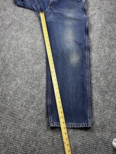 Carhartt FR Jeans Mens 33x30 Blue Denim Flame Resistant Workwear Utility Pants - Picture 5 of 10