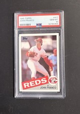 1985 Topps Star John Franco Graded Rookie Baseball Card #417 PSA 10 (RC)