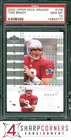 2000 UPPER DECK GRADED #104 TOM BRADY RC ROOKIE #'D/1325 4SC ELITE PSA 10