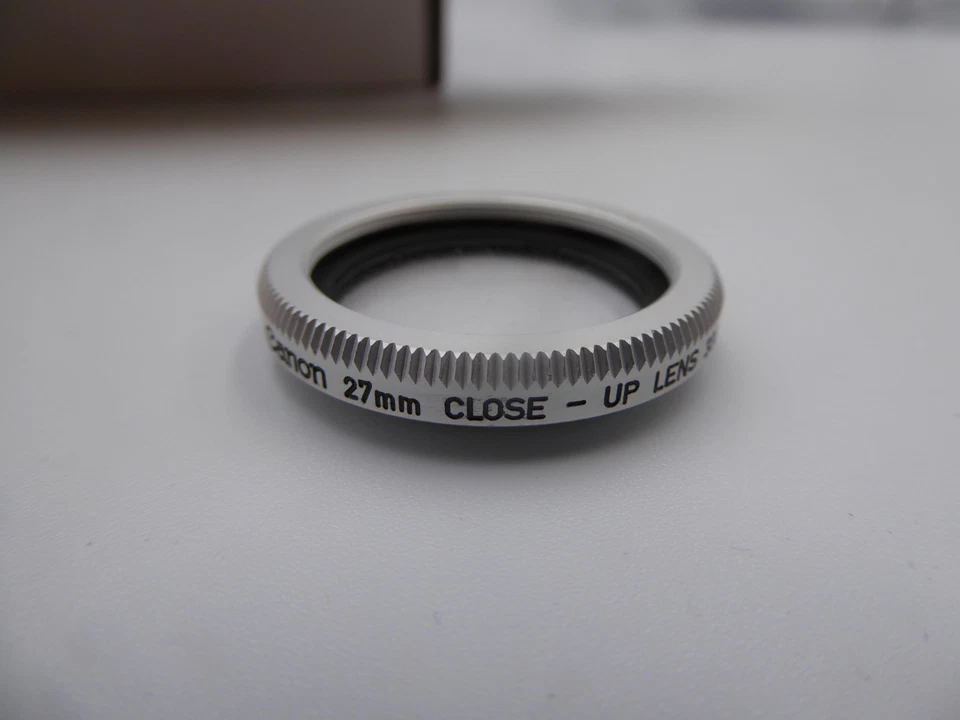 Canon 27mm Close Up lens Genuine Canon * Excellent with keeper vgc - Image 3 of 4