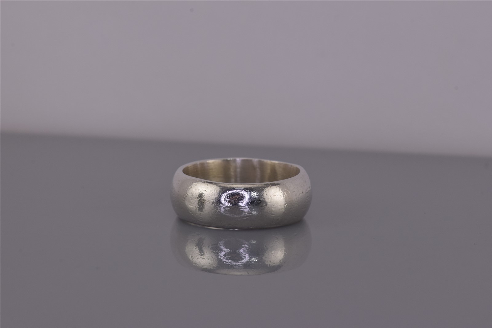 Sterling Silver 7mm Rounded Solid Classic Band Ri… - image 2