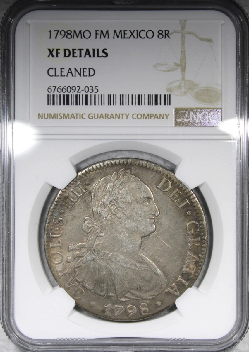1798 8 Reales Colonial Mexico Coins for sale | eBay