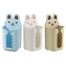 Wall Mounted Tissue Box Bathroom Napkin Rack Tissue Container Cartoon Organizer