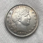 1898-P Barber Quarter Dollar 90% Silver 25c Philadelphia US Coin