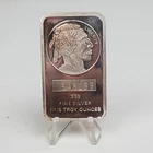 Indian Head Buffalo 5oz Silver Bar .999 Fine Silver bullion Silvertowne