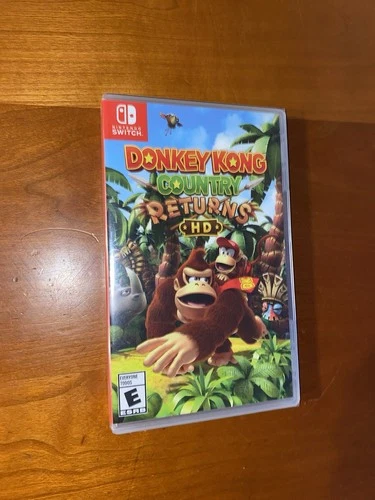 Donkey Kong Country Returns HD by Nintendo Switch Platformer Multiplayer NTSC-U…